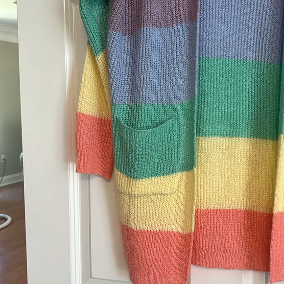 Cardigan with Lots of Spring Colors - Picture 3 of 8